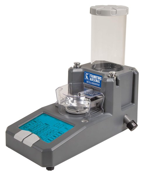 Frankford Arsenal Intellidropper Electronic Powder Measure for Powder Measuring with LCD Display and Free Reloading Database App & Unisex Adult Media Magnet Accessories, Blue, Black, One Size US