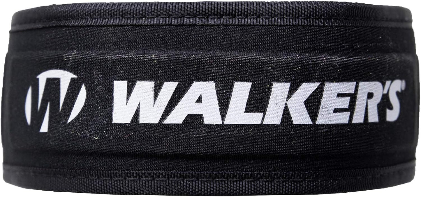 Walker's Ultimate Quad Connect Electronic Earmuffs with Bluetooth (NRR 27dB), Black/Gray, One Size