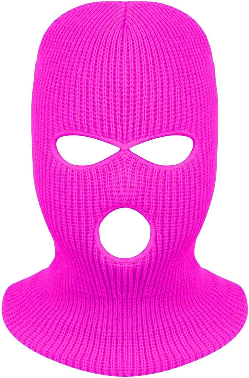 3-Hole Knitted Full Face Ski Mask | Winter Balaclava for Outdoor Sports