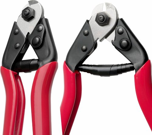 CyclingDeal Heavy Duty - Stainless Steel Cable Wire - Cutter Scissors Repair Tool - Bike Bicycle Brake MTB Cable, Small Hard Wire