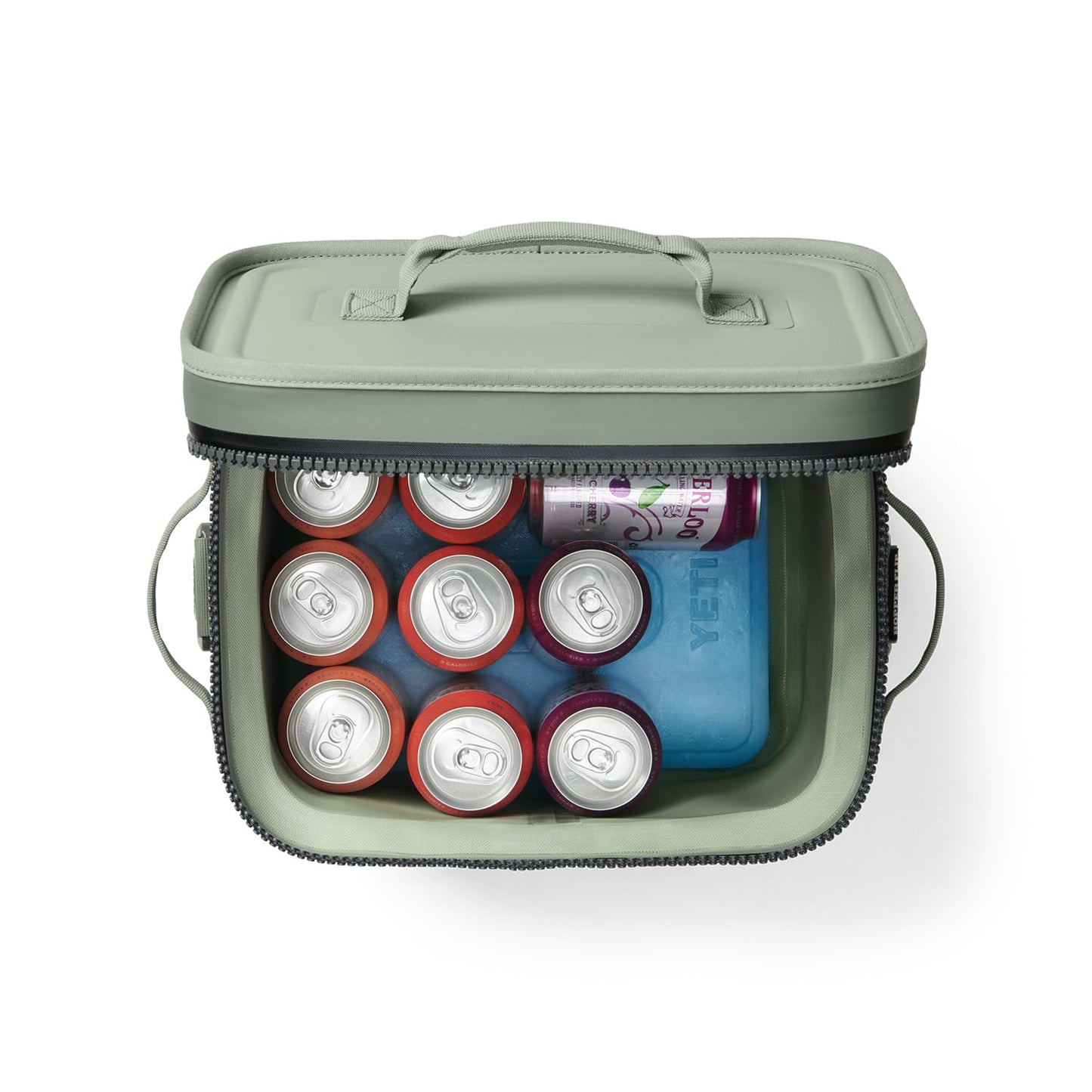 YETI Hopper Flip 12 Portable Cooler, Camp Green