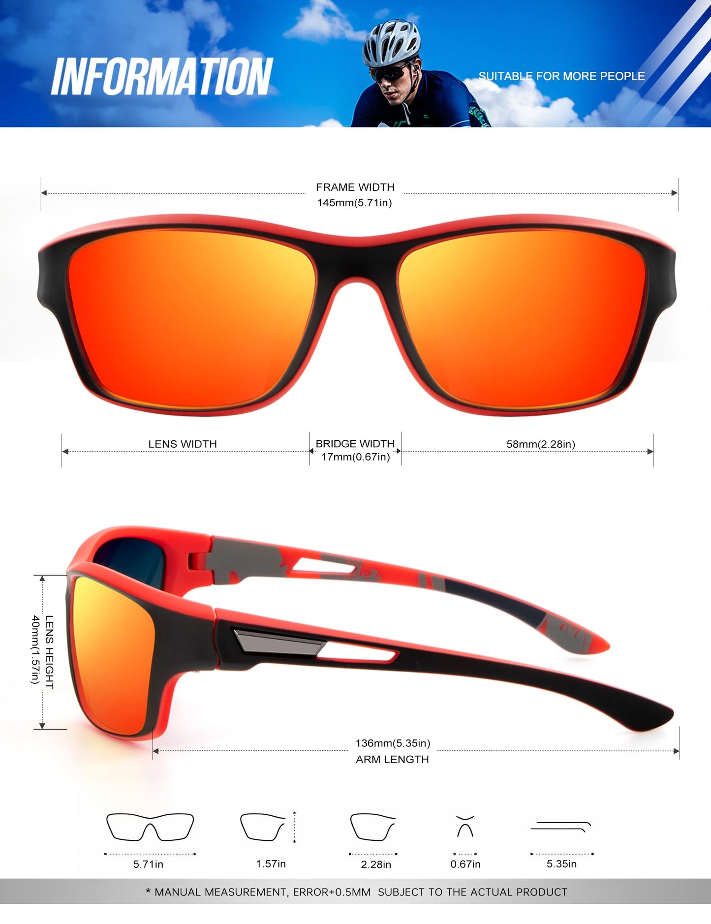 KALIYADI Sport Sunglasses