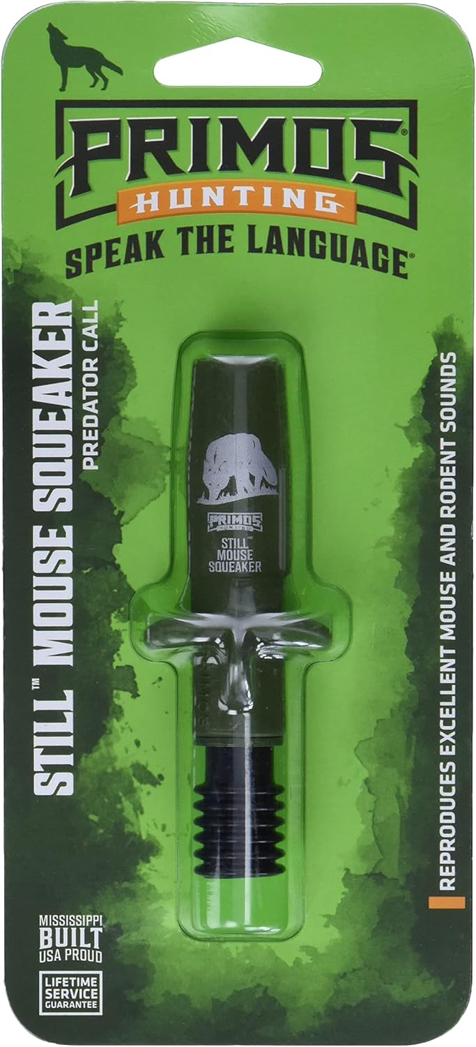 Primos Hunting Still Mouse Squeaker Call,Green