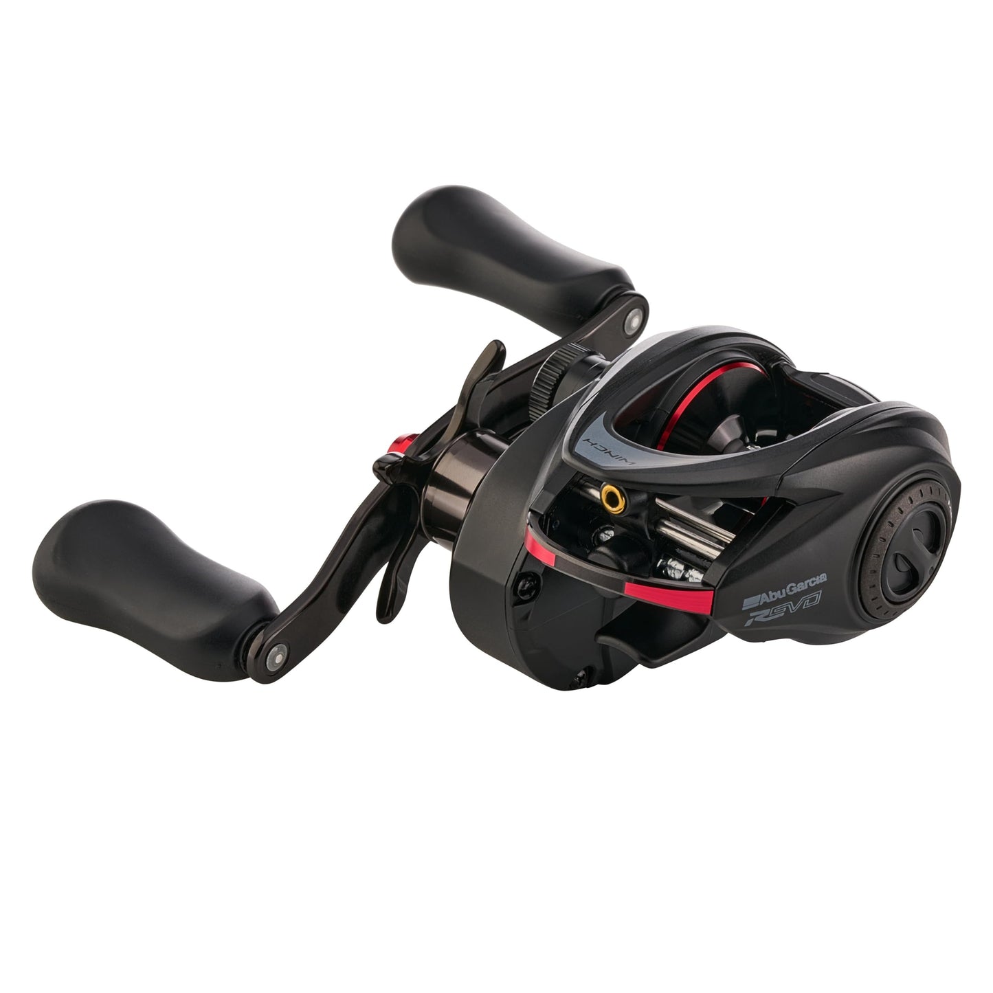Abu Garcia Revo 5 Winch Low Profile Fishing Reel, Right Handle Position, X2-Craftic Alloy Frame & Asymmetrical Body Design, Durable, Lightweight Fishing Reels