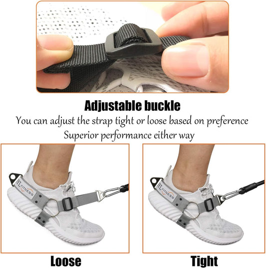 Glute Workout Kickback Strap – Booty Building and Workout Trainer – Home and Gym Leg Resistance Booty Bands for Cable Machines