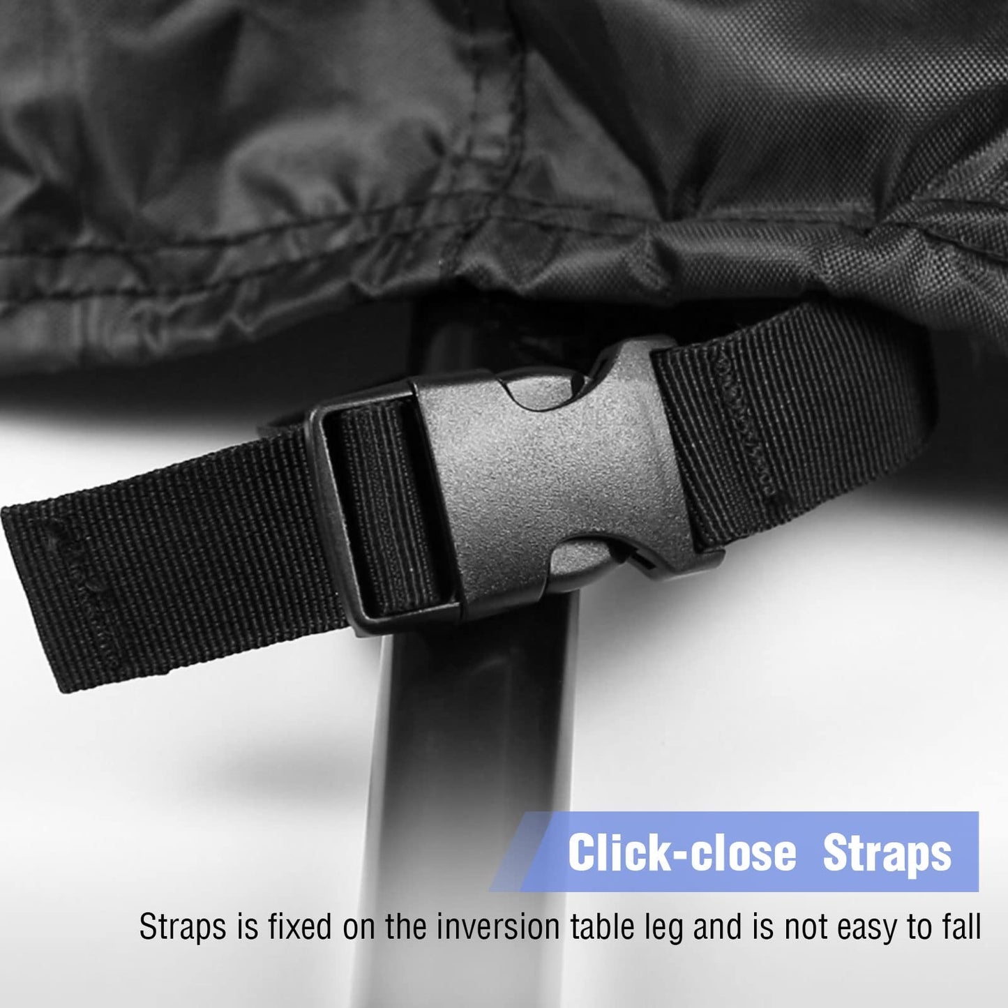 Kingling Cover for Inversion Table, Inversion Table cover Waterproof Outdoor Fits for Most Inversion Tables / Inverted Table / Inversion Chair / Inversion Bench Equipment -47''L x 28''W x 63''H inch