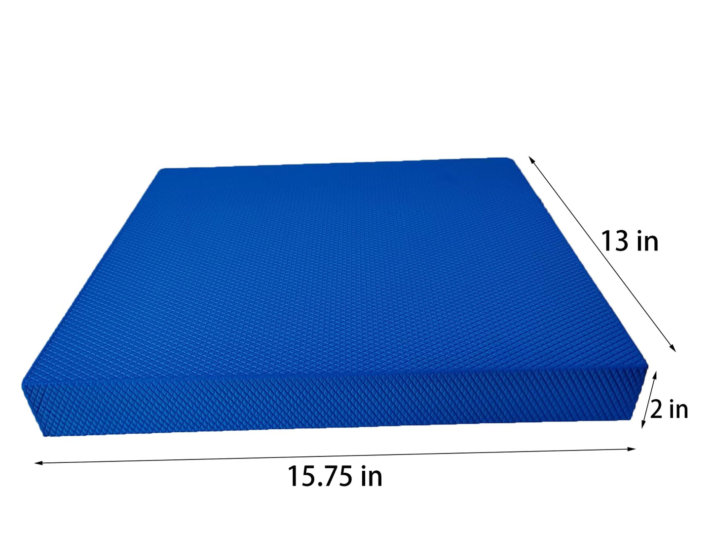 Generic Exercise Balance Pad, Foam Pad for Physical Therapy, Stability Workout, Knee & Ankle Exercise, Strength Training, Rehab - Blue