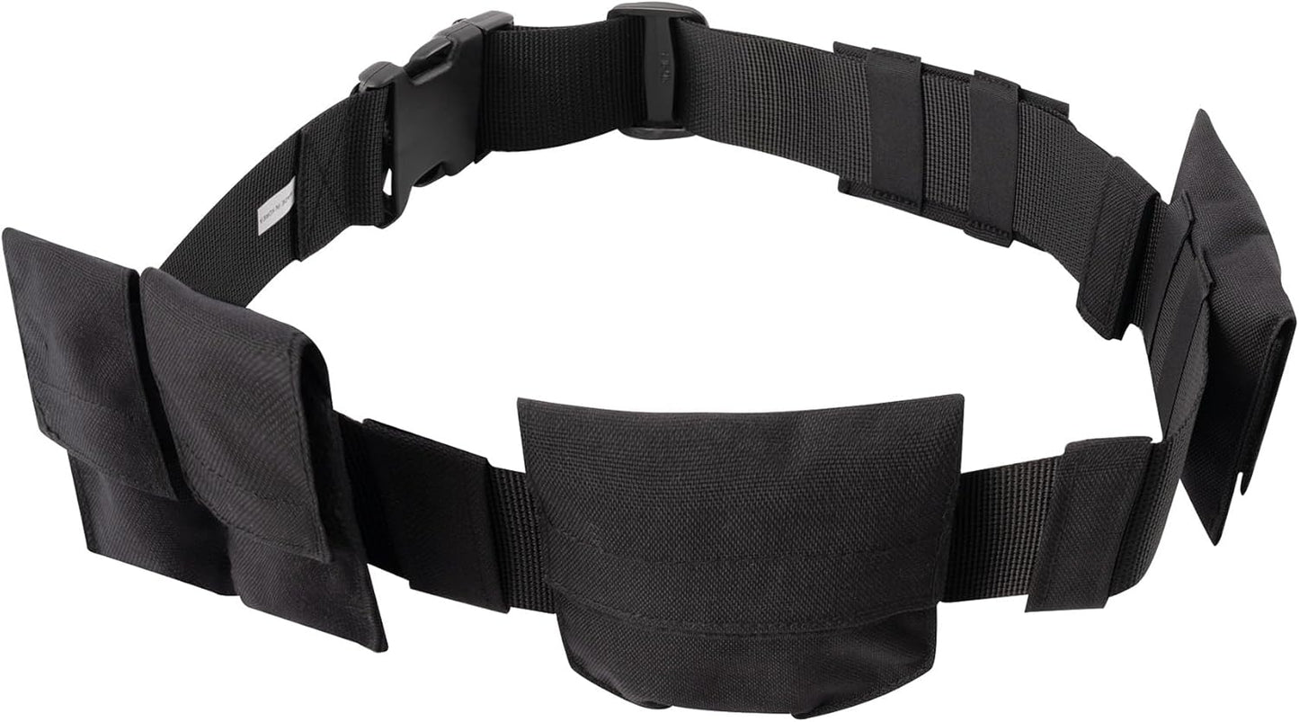 Rothco Deluxe Black Nylon Swat Belt