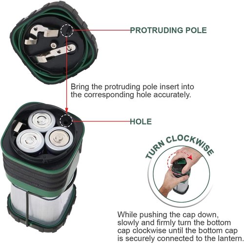 AYL Starlight 700 - Water Resistant - Shock Proof - Long Lasting Up to 6 Days Straight - 1300 Lumens Ultra Bright LED Lantern - Perfect Lantern for Hiking, Camping, Emergencies, Hurricanes, Outages