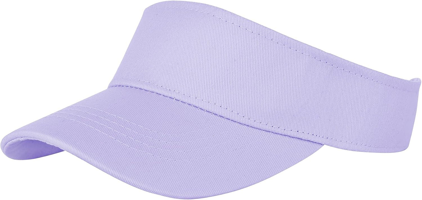 Kids Adjustable Sun Visor Hat | Cotton Athletic Cap for Girls & Boys
