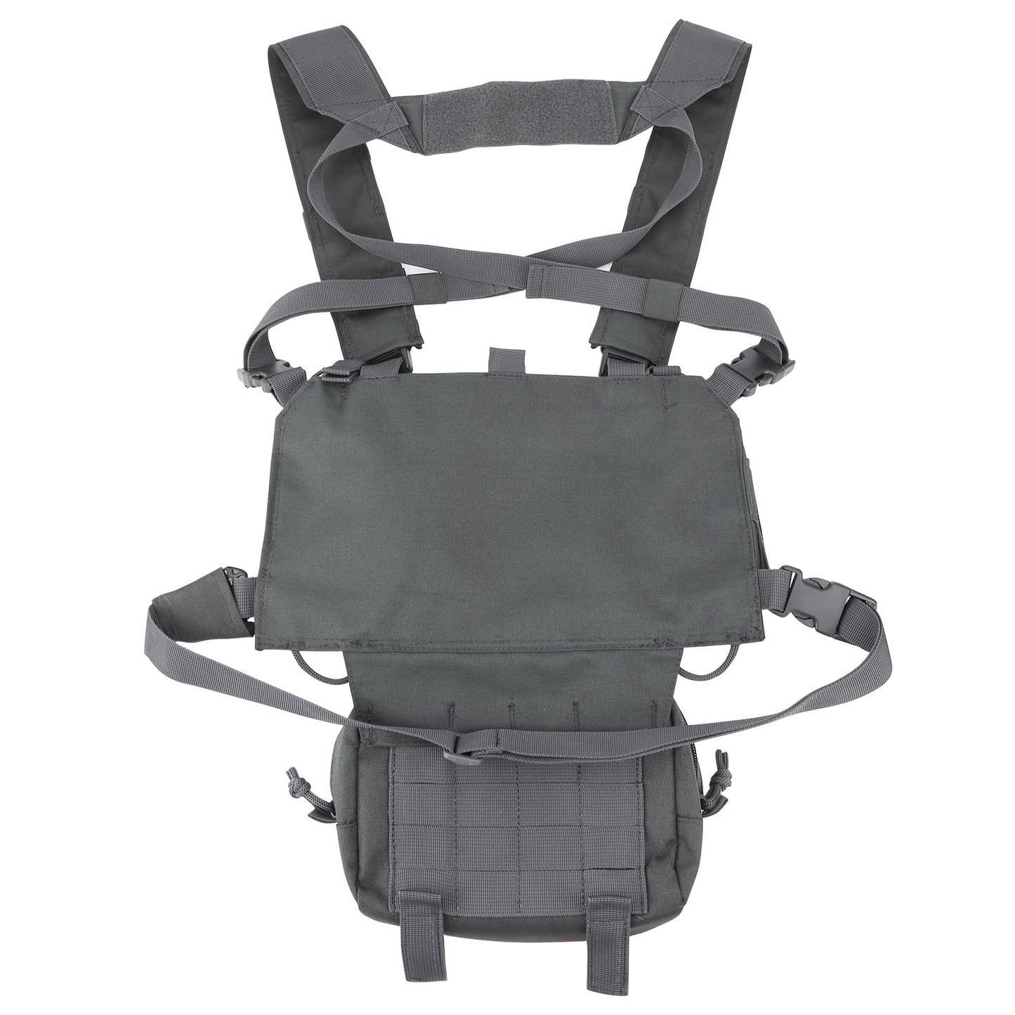 REEBOW GEAR Tactical Chest Rig with Mag Pouches - Grey