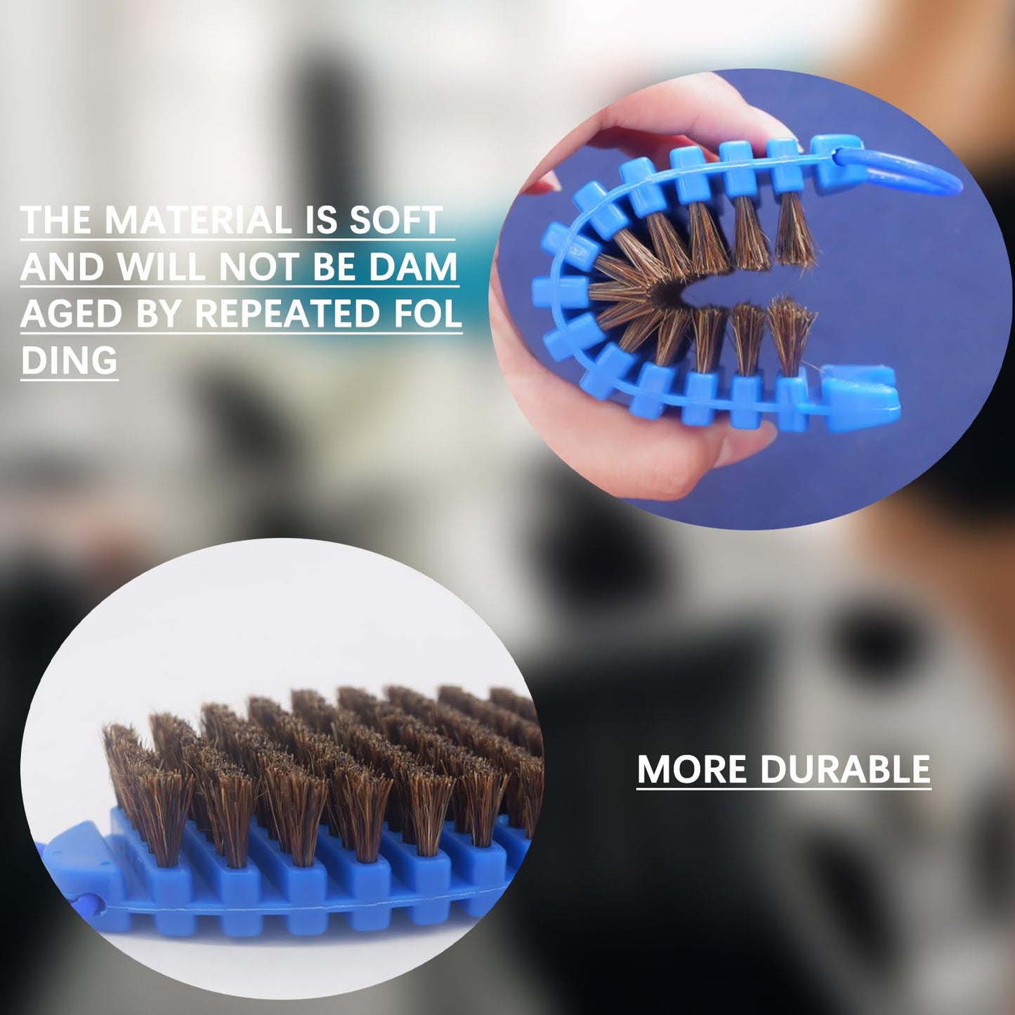2Pack Barbell Brush Barbell Cleaning, Nylon Brushs for Cleaning Weighted Bars, Cleaning Supplies Stiff Brush for Strength Training Bars, Barbell, Dumbbells, Weight Trays