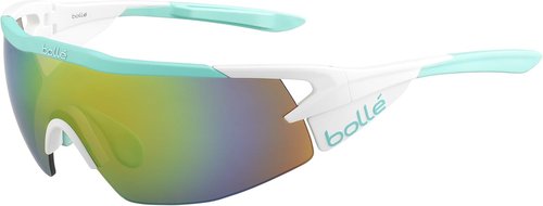 bollé Aeromax Mint Modulator Brown Emerald Oleo AF, Matte White (12270)