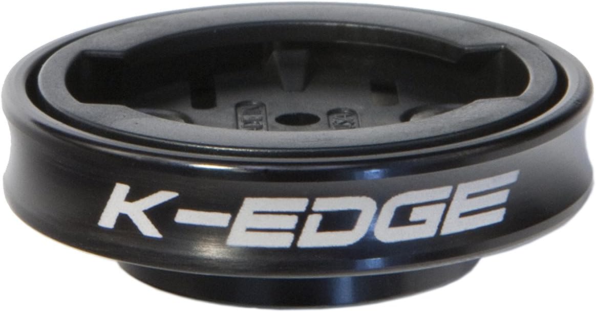 K-Edge | Gravity Top Cap Bicycle Computer Mount | Wahoo | Black