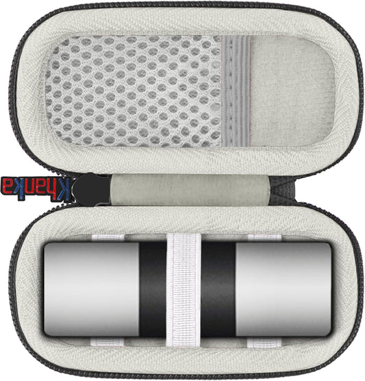 khanka Hard Case for AliveCor KardiaMobile ECG Monitor, Fits KardiaMobile 6L/6L Max, 6-Lead Personal EKG Device, Portable Heart Monitor Storage Case(Gray)