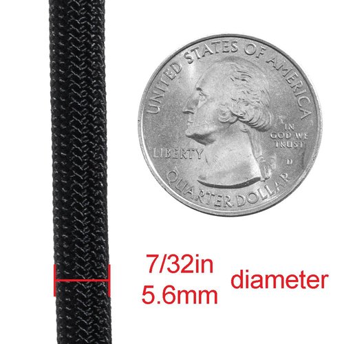Paracord Planet 5.6mm BattleCord – Ultra Strong & Tough Rope – 2650lb Tensile Strength – USA Made