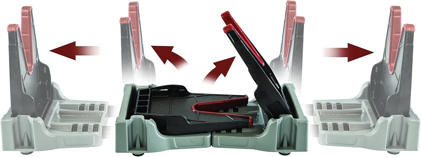 Tipton Compact Range Vise with Folding Forks and Non-Marring Cradle for Easy Transport, Firearm Cleaning and Maintenance, 11-1/4-17-3/4"