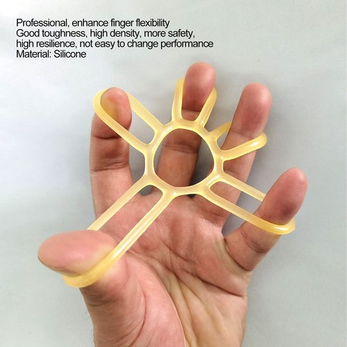 3pcs Hand Grip Strengthener Flower Shape Hand Extensor Exerciser Finger 3 Level Stretcher Hand Resistance Bands for 5/4/3kg Wrist Joint Training