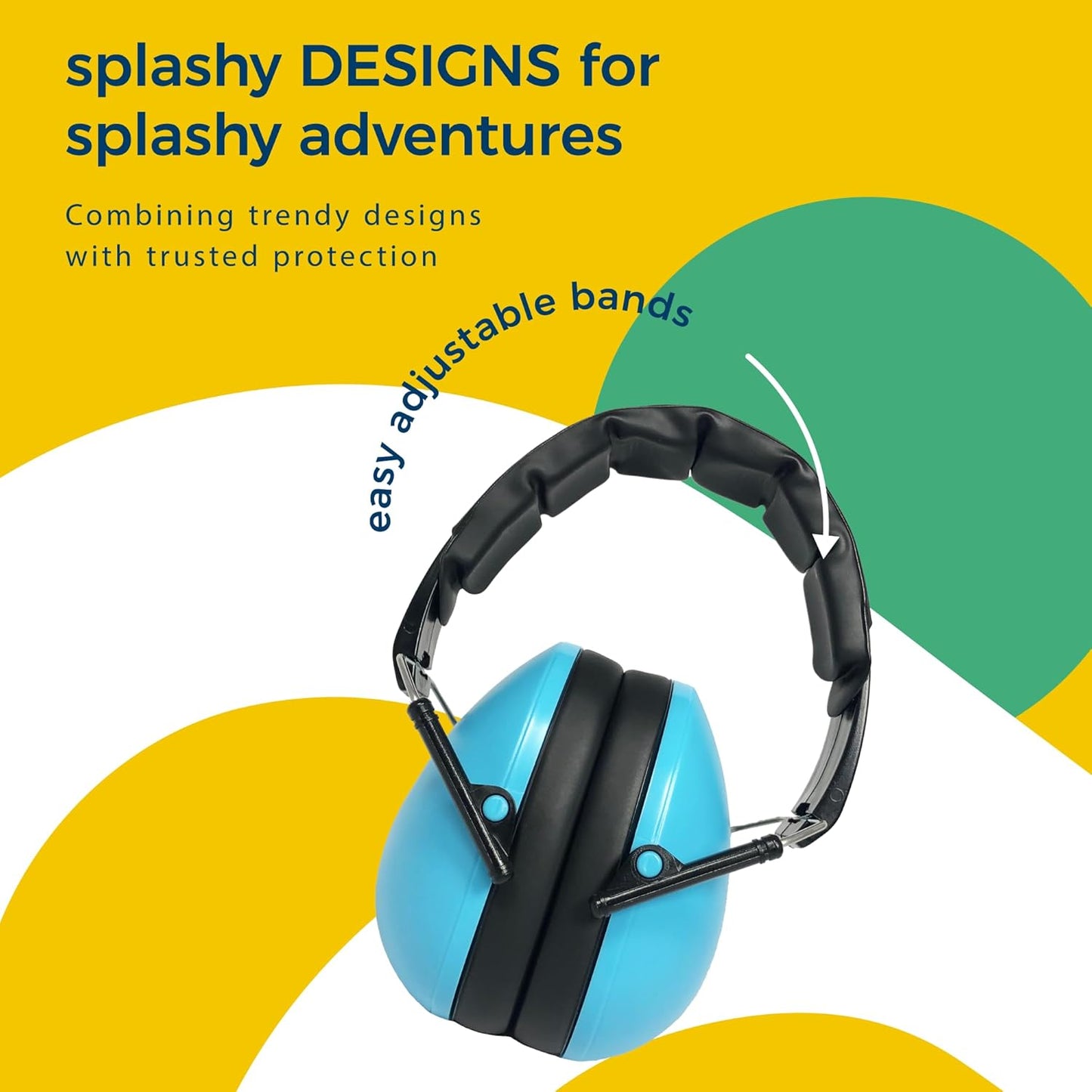 Baby Banz Earmuffs Kids Hearing Protection - 2+ Years - Noise Reduction Rating - Soft & Comfortable - Kids Ear Protection