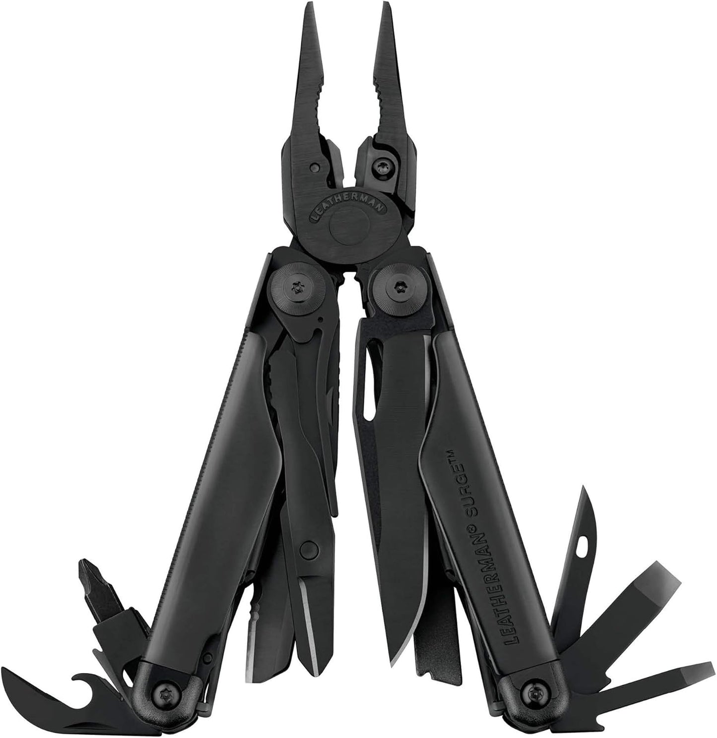 LEATHERMAN, Surge, 21-in-1 Heavy-Duty Multi-tool for Work, Home, Garden, DIY & Auto, Black with MOLLE Sheath