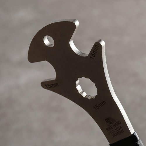 BikeHand Bicycle Pedal Wrench Heavy Duty Handle - Great MTB Road Bike Pedal Removal Spanner Tool - Long Handle 15mm