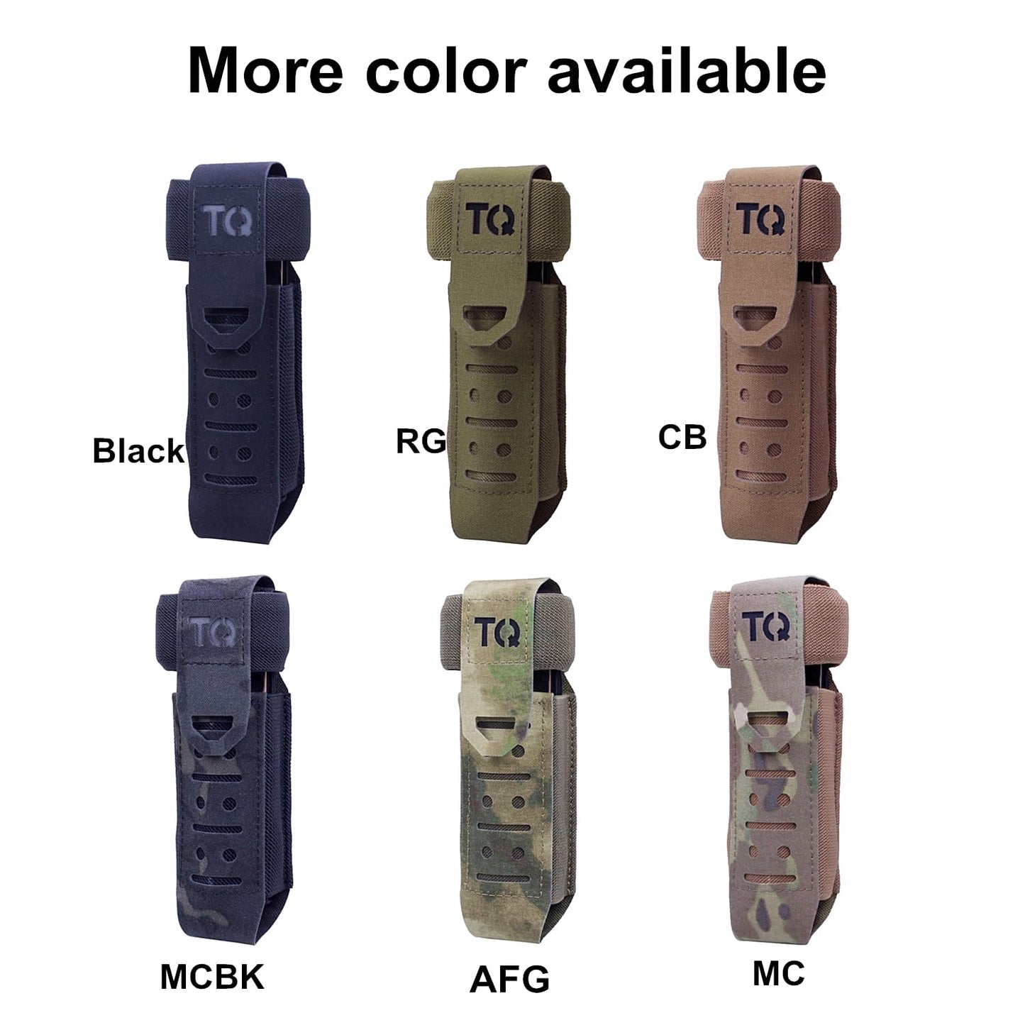 Laser Cut Molle Tourniquet Holder Pouch, TQ Holder Holster 2Pcs Nylon for Tactical Vest Backpack (RG)