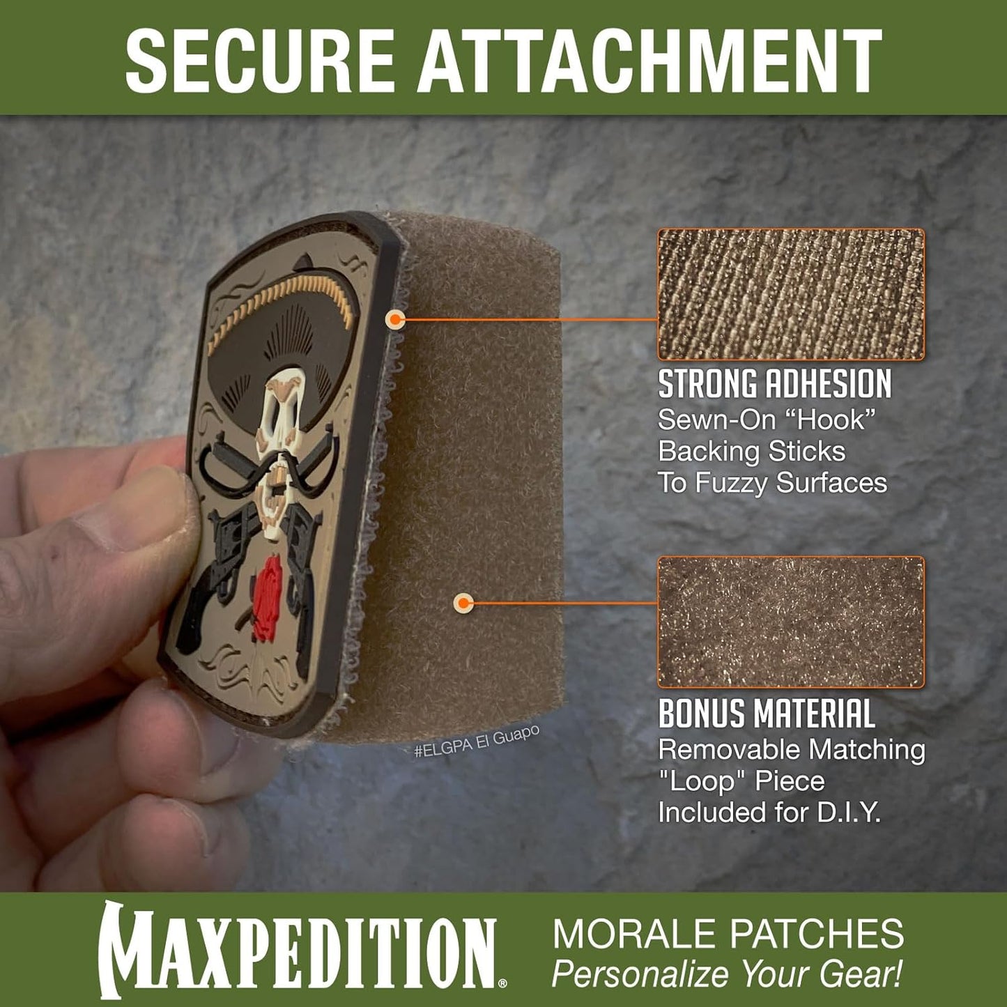 MAXPEDITION El Guapo Patch