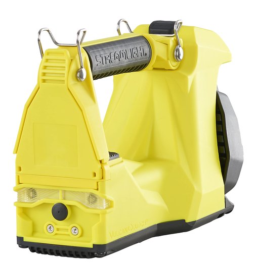 Streamlight 44371 Vulcan Clutch 1700-Lumen Rechargeable Multi-Function Lantern with 120V/100V AC/12V DC, Includes Heavy Duty Shoulder Strap, Yellow