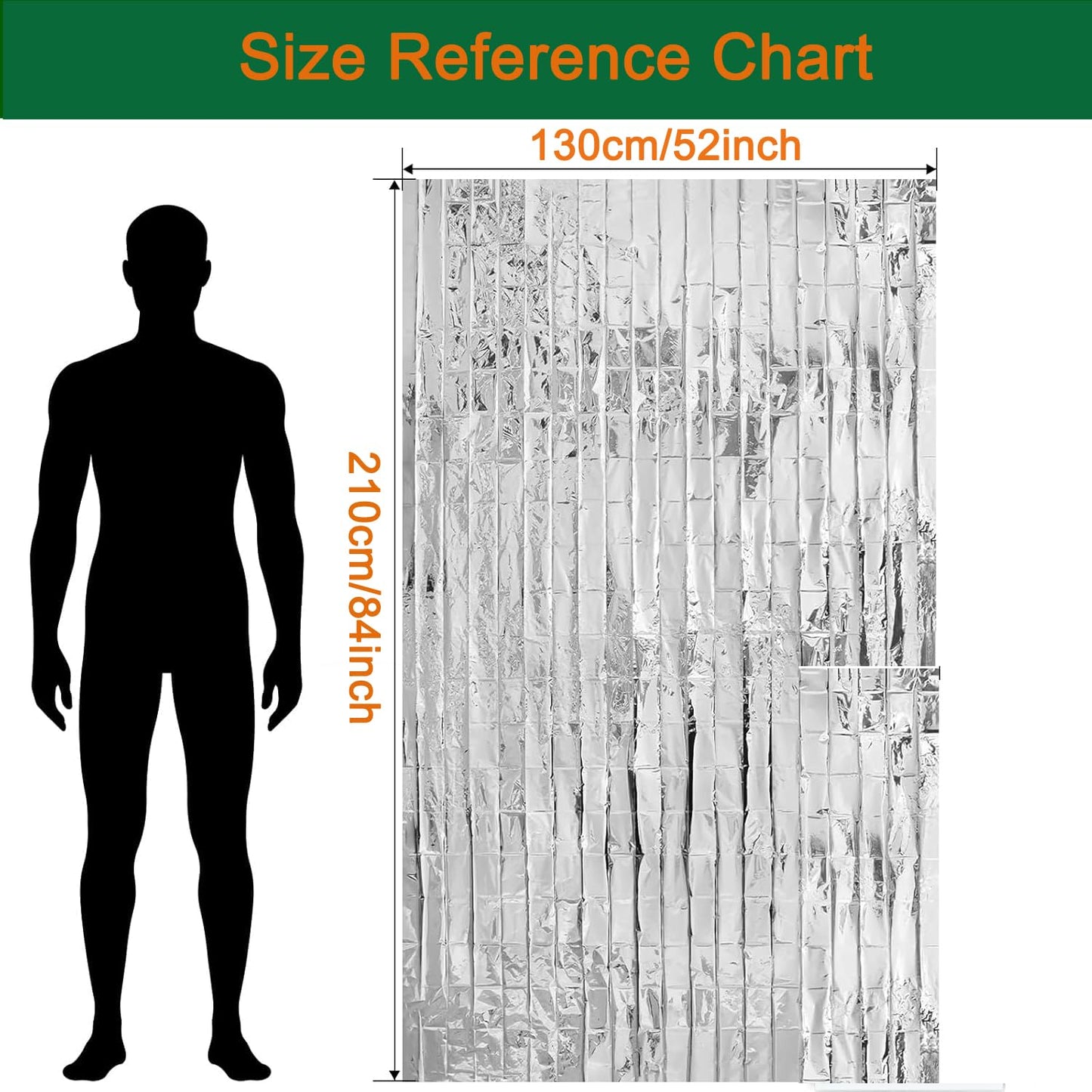 6 Pack Emergency Mylar Blankets,Emergency Survival Blanket Survival Gear & Camping Supplies,Insulating Reflective Foil Survival Blankets for Camping, Hiking, and Outdoor Rescue Kits