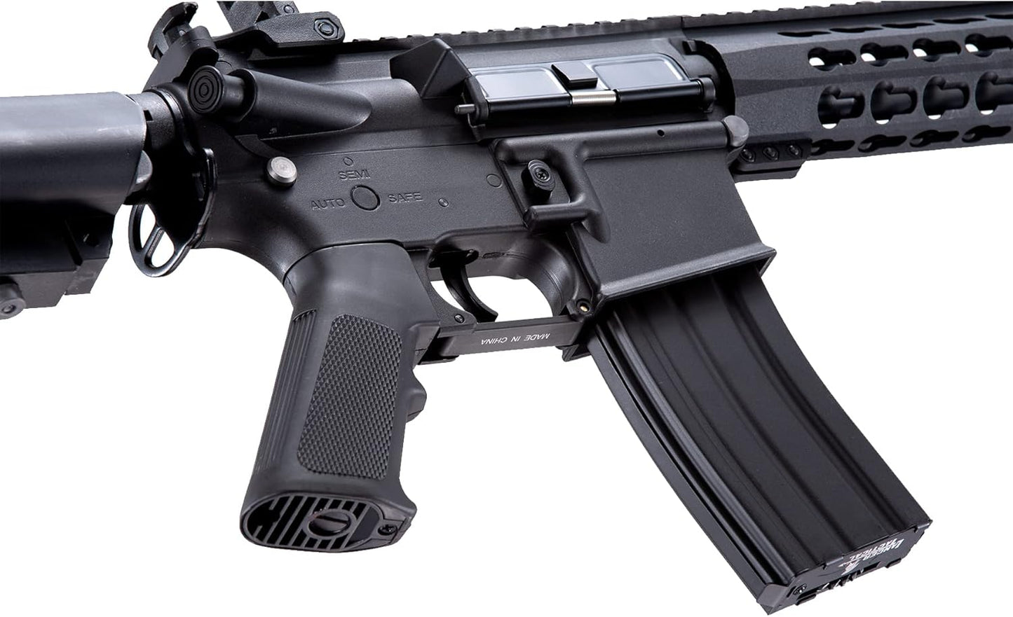 Lancer Tactical Gen 2 LT-19 Airsoft M4 Carbine 10" Electric Full/Semi-Auto Airsoft AEG Rifle, Included 6mm 0.20g BBS, Charger, and Battery