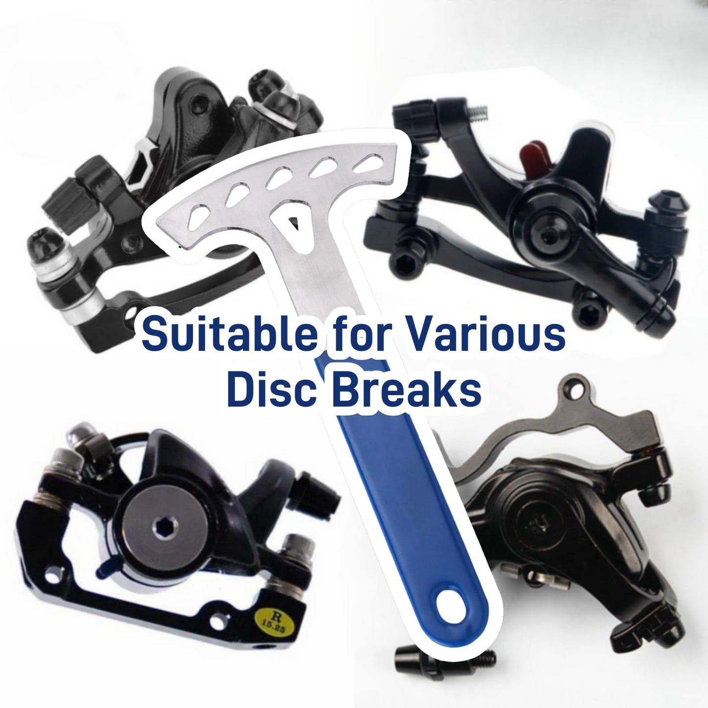 1 Piece Disc Brake Pad Spreader Steel Expansion Wrench Disc Brake Correct Tool for Mountain Road Bike
