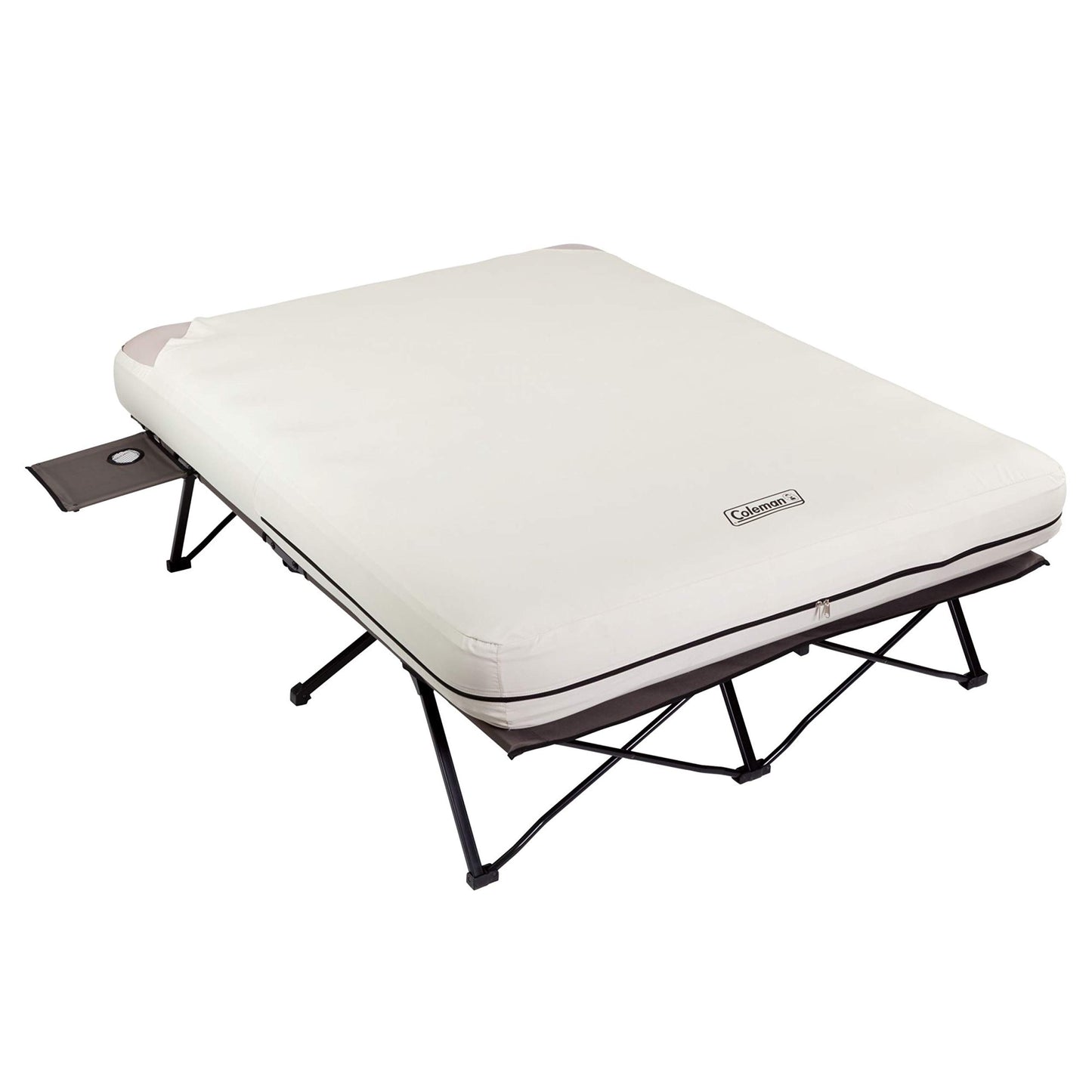 Coleman WeatherMaster 10-Person Camping Tent + Coleman Camping Cot, Air Mattress, & Pump Combo
