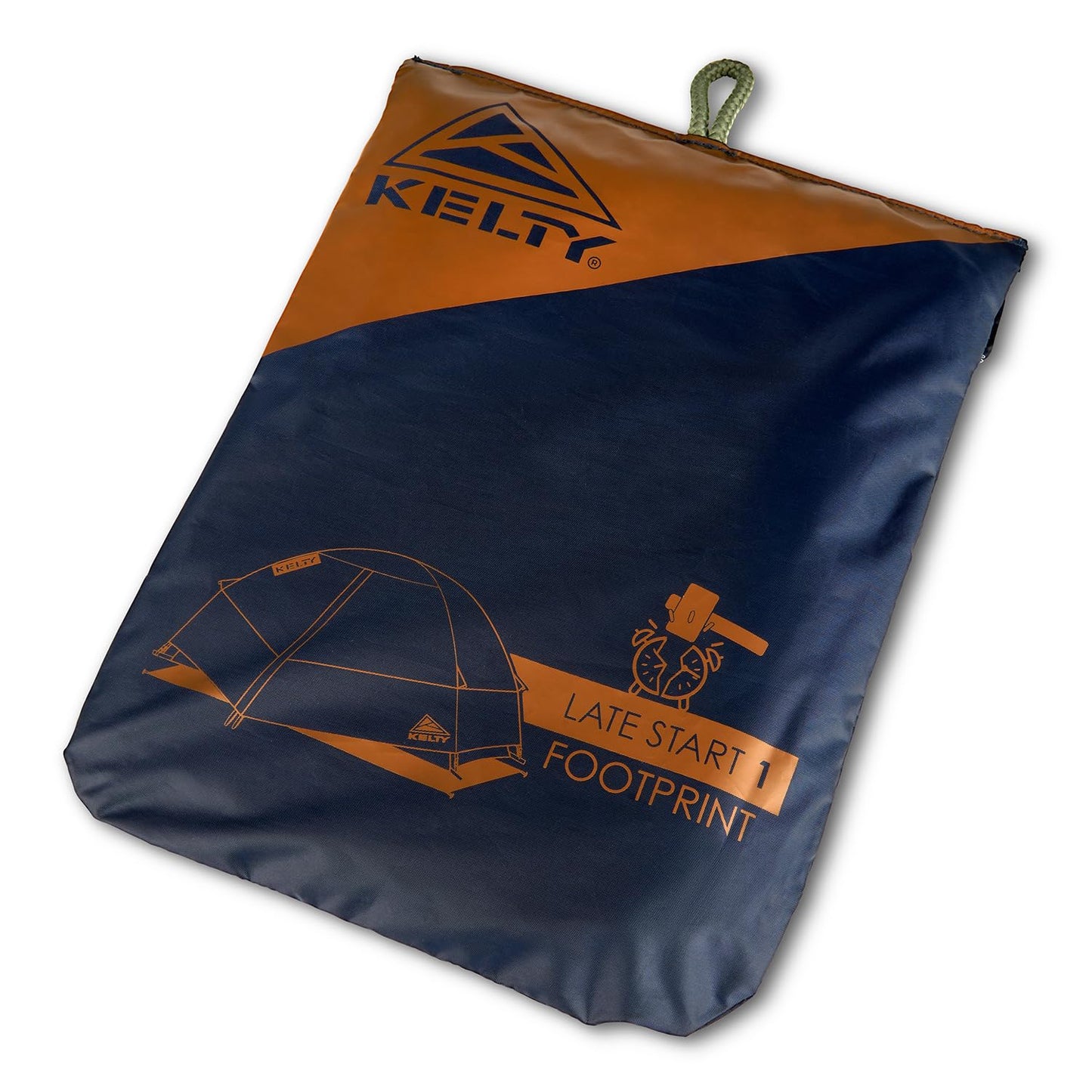 Kelty Late Start Tent Footprint (Footprint ONLY) – Lightweight, Water Resistant, Fitted Ground Sheet, Updated for 2024 (2P)