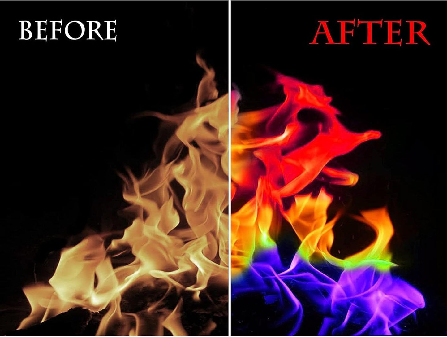 Extreme Mystical Fire, Colorful Flames (12-Pack)