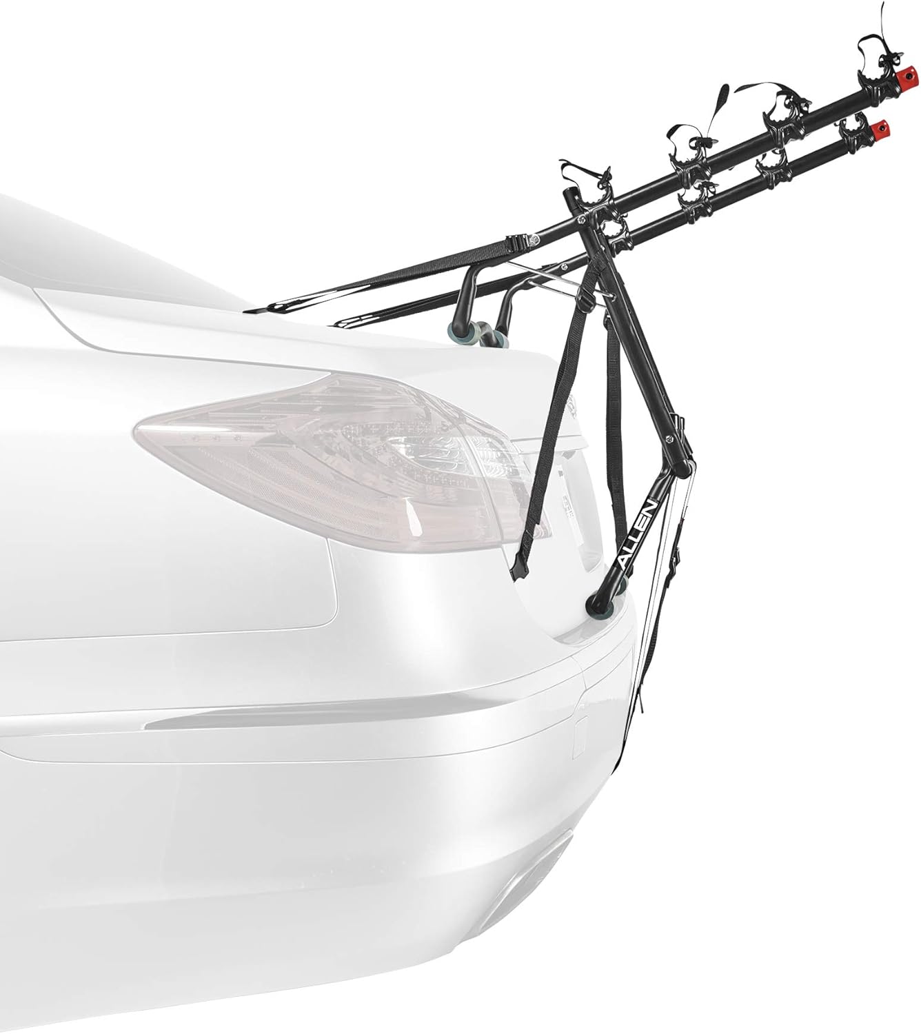 Allen Sports Deluxe 2-Bike Trunk Mount Rack, Model 102DN-R, Black
