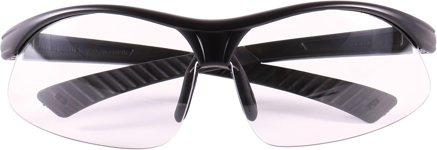 Allen Interchangeable Lens Shooting Glasses (Clear, Red, Yellow, Smoke)