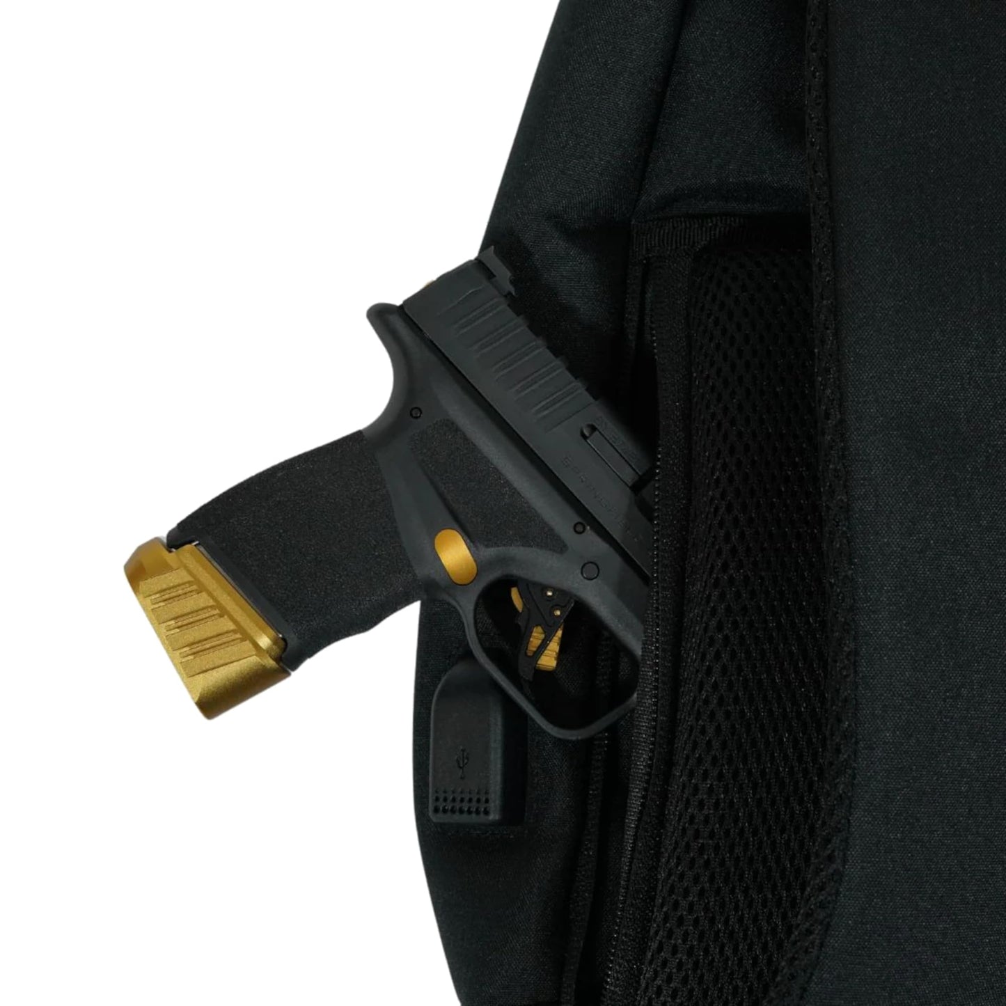 KEEP Conceal Carry Minimalist Laptop Bag, EDC Gear Bag For Everyday Carry, Tactical Bag for Work, Commuters, Travel, Outdoors, CCW, Tactical Backpack for Professionals, Black