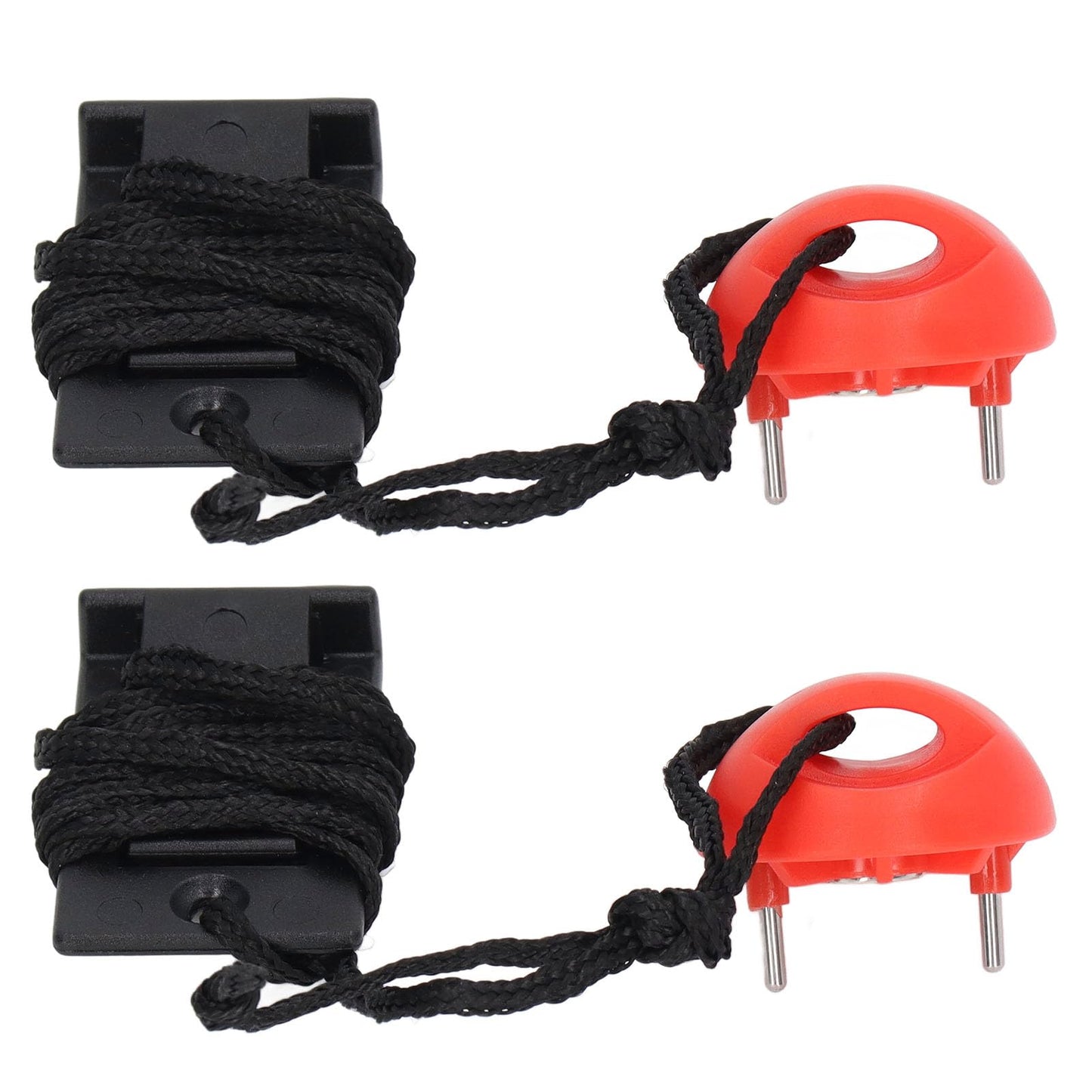 yoeannity Universal Treadmill Safety Key 2 Pcs, Compatible with Nordictrack, Proform, Weslo, Golds Gym, Healthrider and All ICON Common Treadmills