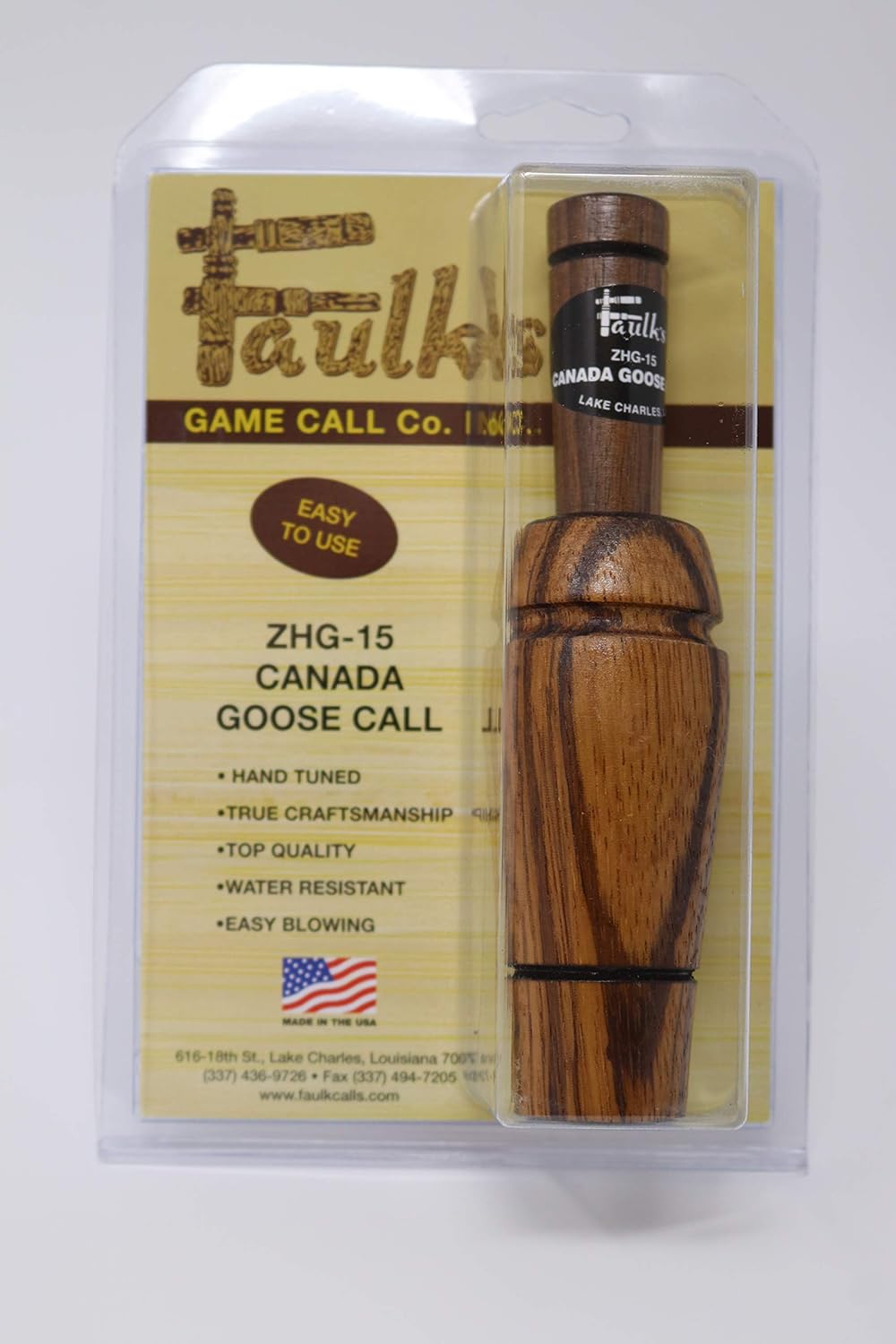 Faulk's Canada Goose Call BROWN