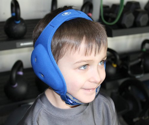 Matman Dynasty Youth Wrestling Headgear - Soft Protective Ear Guards for Kids in BJJ & MMA