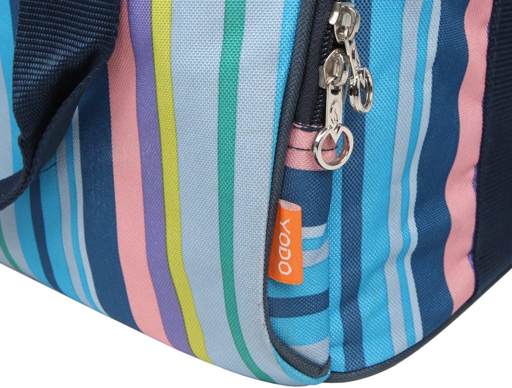 Yodo 18L Collapsible Soft Cooler Bag - Insulated up to 4-6 Hours, Roomy for Family Reunion, Party, Beach, Picnics, Sporting Music Events, Everyday Meals to Work