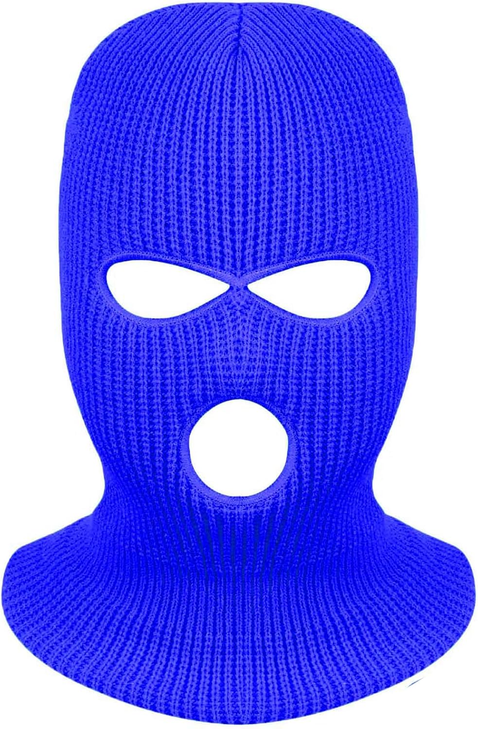 3-Hole Knitted Full Face Ski Mask | Winter Balaclava for Outdoor Sports