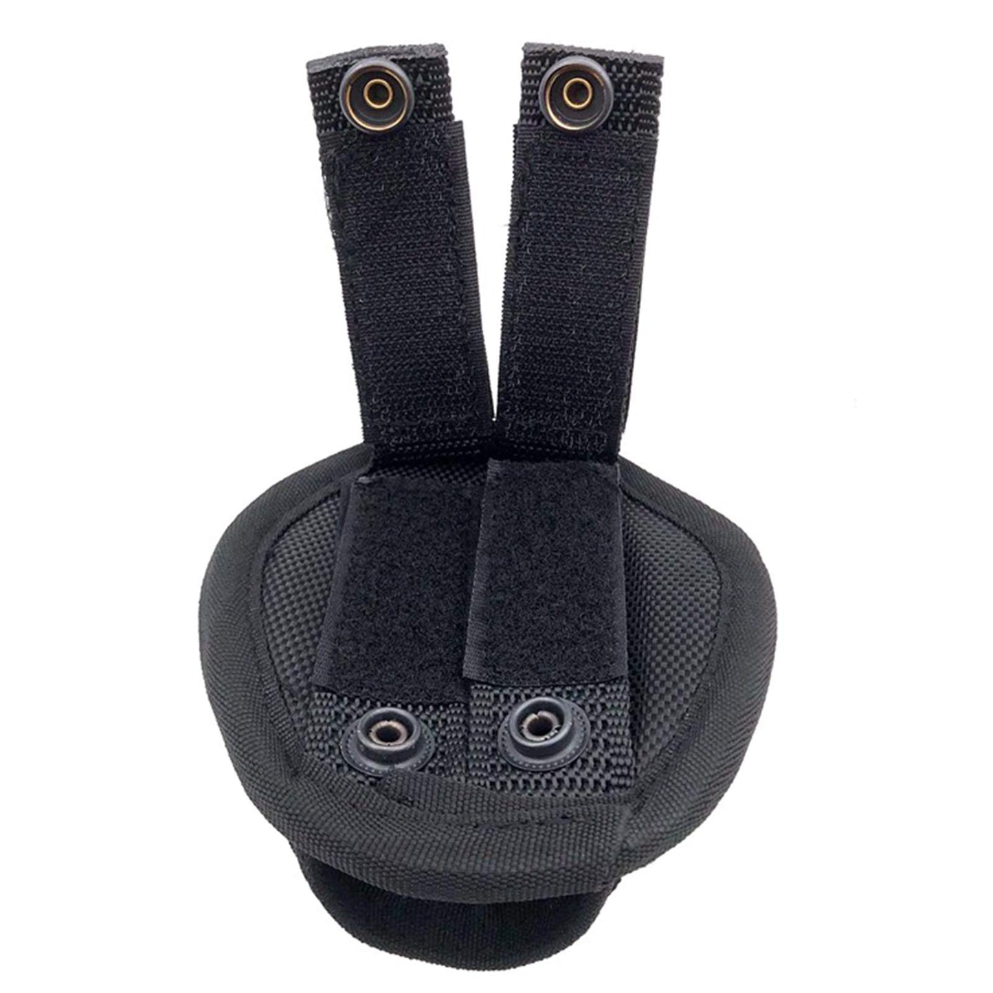2 Pcs Handcuff Holster, Law Enforcement Cuff Holder Hand Cuff Pouch, Handcuff Case Fit Asp Handcuff, Hinged Handcuff, Chain Handcuff, Compatible MOLLE/Various Work Belts (Open Top)