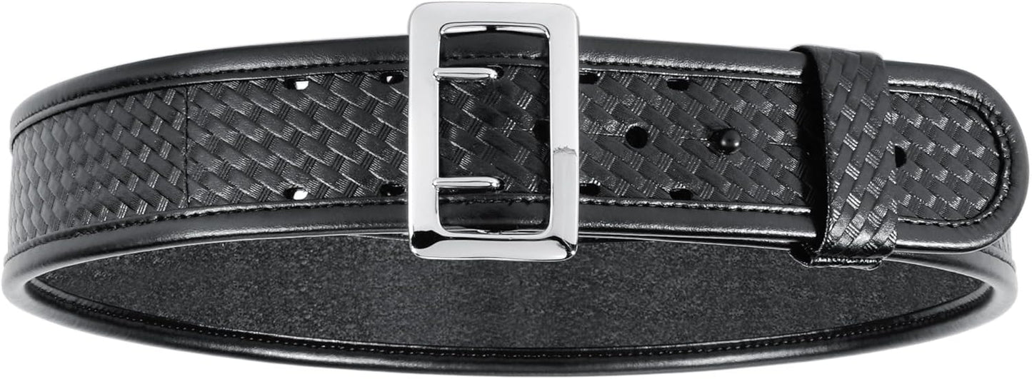 Bianchi 22330: Sam Browne Belt Hi-Gloss-Sz 42 Chrome,Black