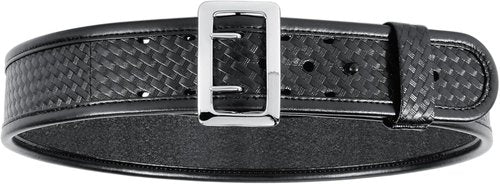 Bianchi 22330: Sam Browne Belt Hi-Gloss-Sz 42 Chrome,Black