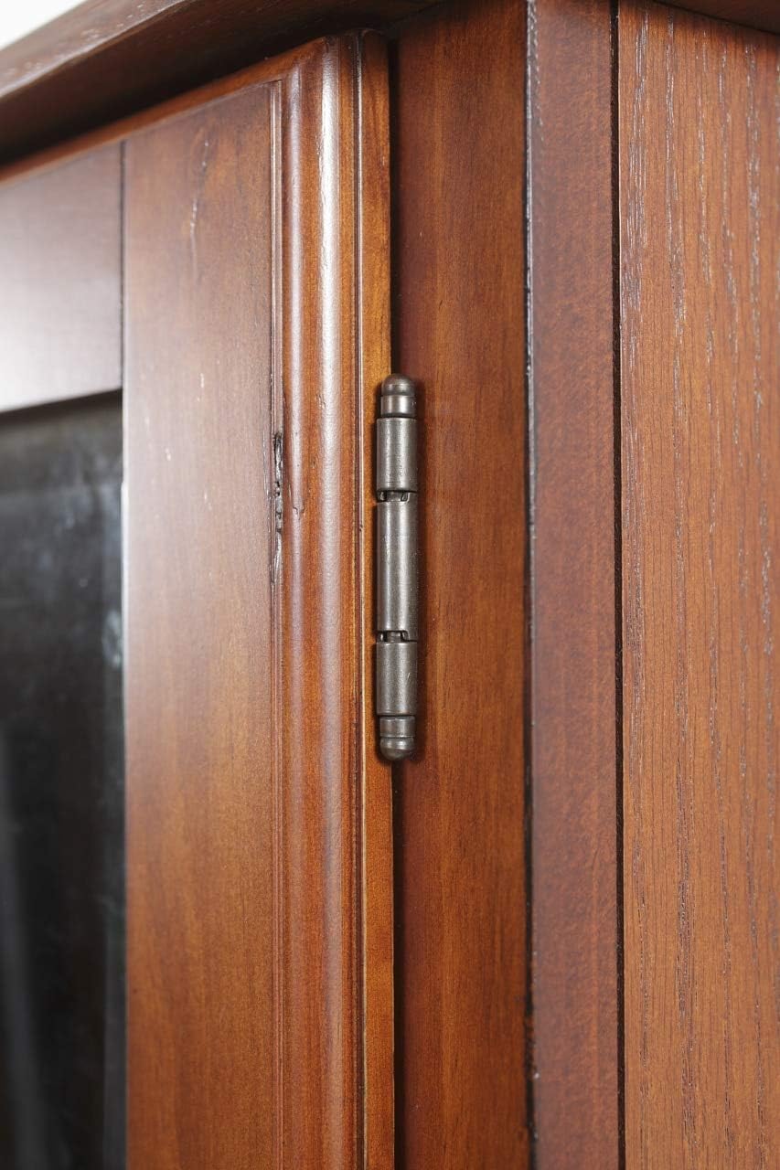 American Furniture Classics Model 600 Wood Gun Display Cabinet, Brown