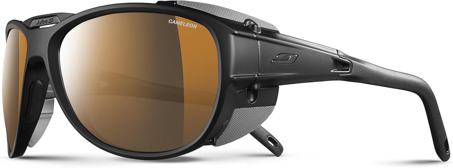 Julbo Explorer 2 Glacier Sunglasses for Men & Women w/Removable Side Shields for Hiking, Ski, Lifestyle - 100% UV Protection