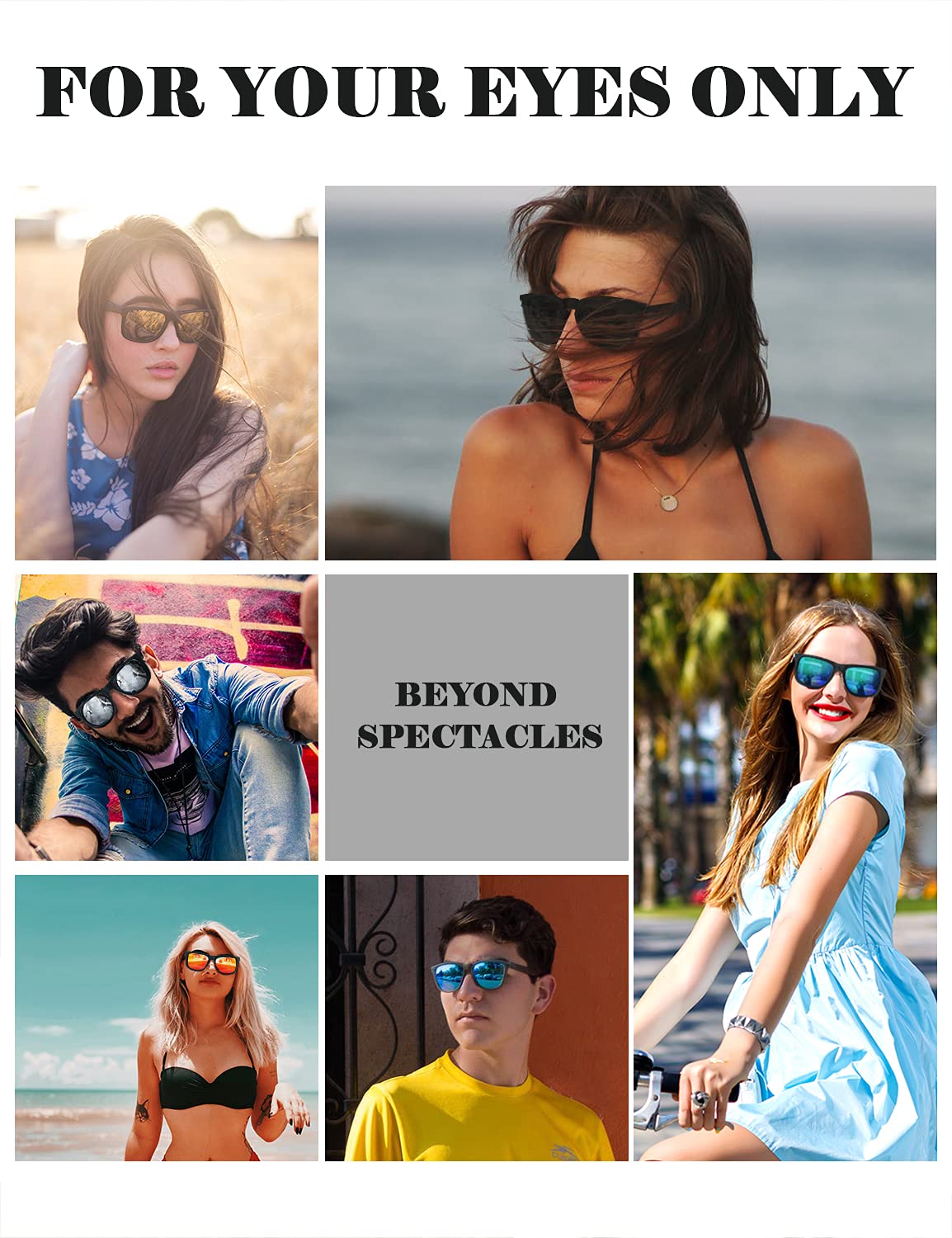 KALIYADI Matte Black Sunglasses