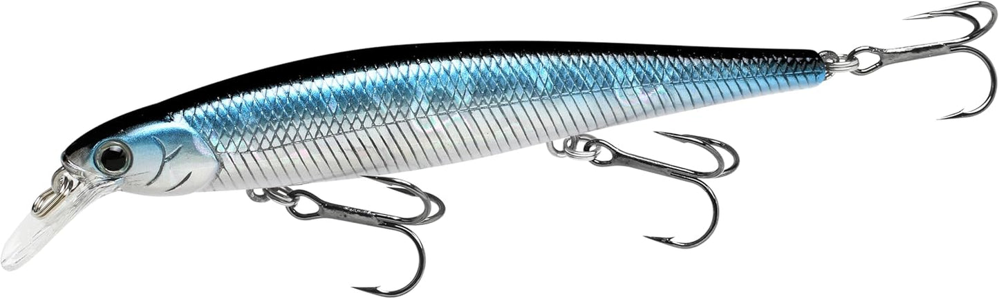 LUCKY CRAFT Slender Pointer 97MR, Freshwater Lake Bass Fishing Lure, Jerkbait, Smallmouth, Walleye, Suspending, Tournament Winning, Perfect Wobbling, Fishing Gear, Fishing Accessories, Fishing Tackle