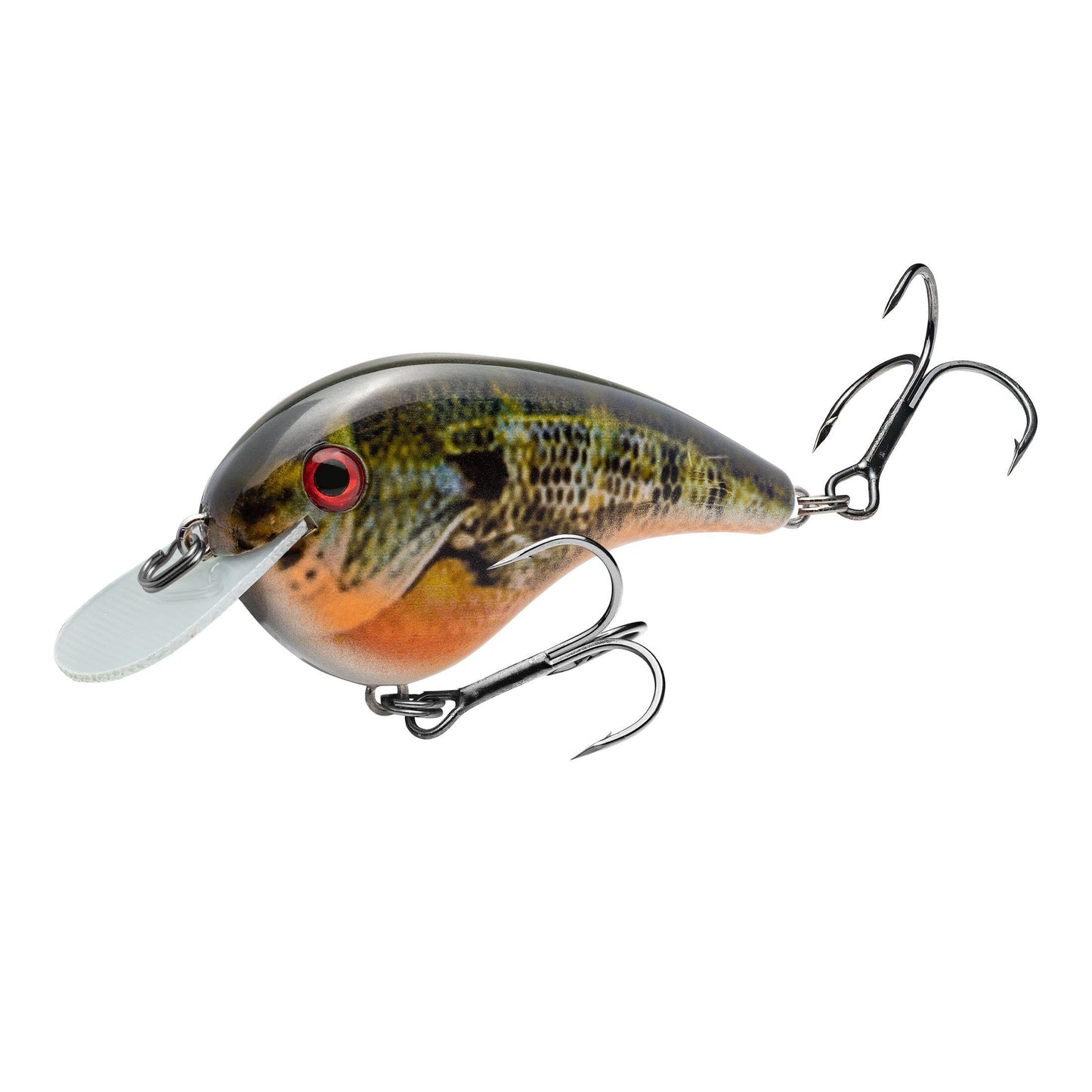 Strike King (HCCMJ-663) Chick Magnet Jr. Crankbait Fishing Lure, Color 663 - Natural Bream, 1/4 oz, Dives 4-6 Feet, Premium Hooks